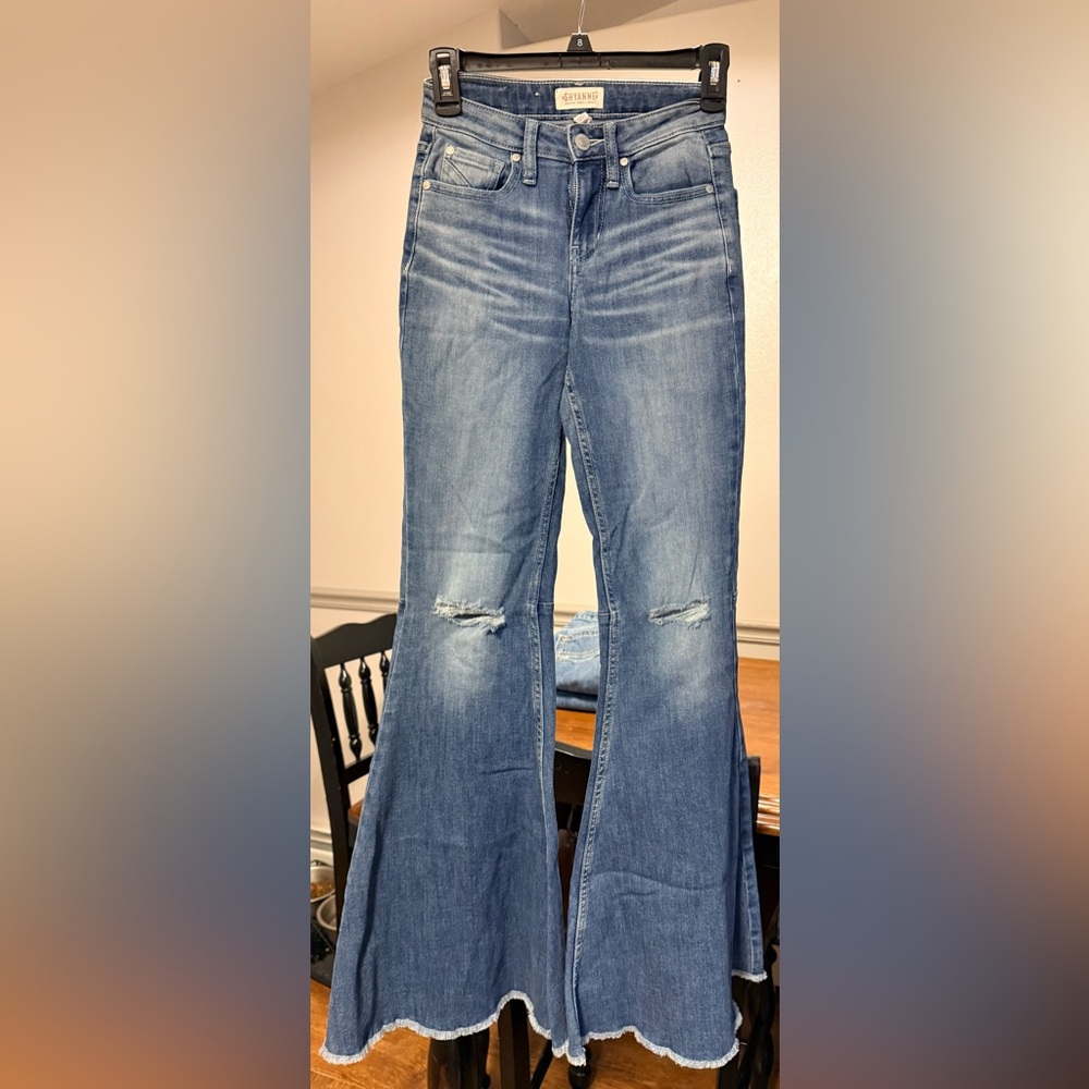 Shyanne Blue Flare Jeans